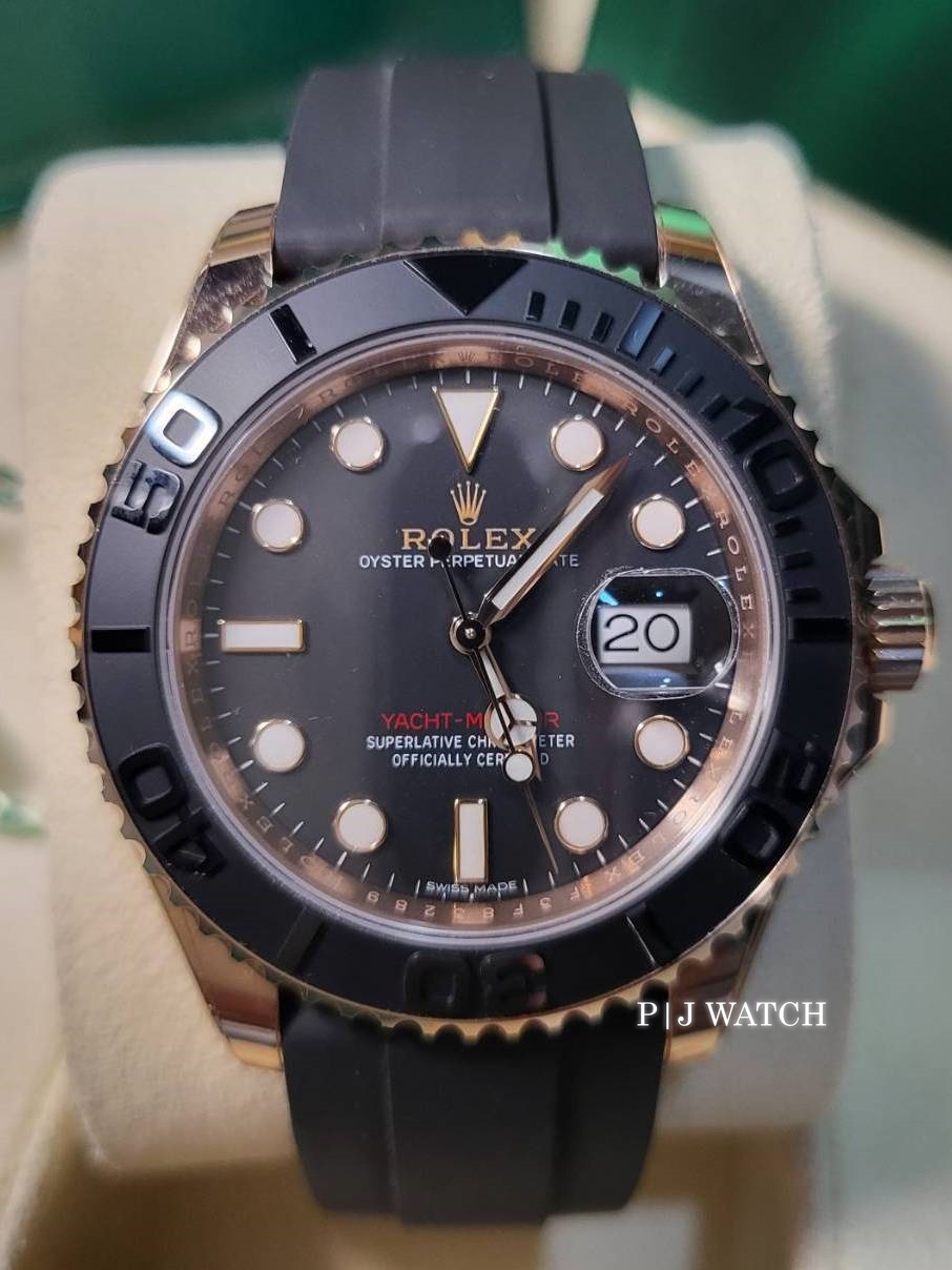 yacht master 40mm everose gold