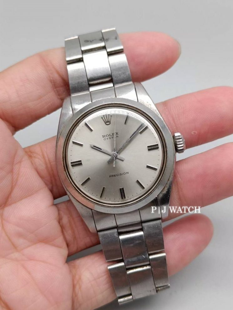 Rolex Oyster Precision Vintage Silver Dial Ref.6426