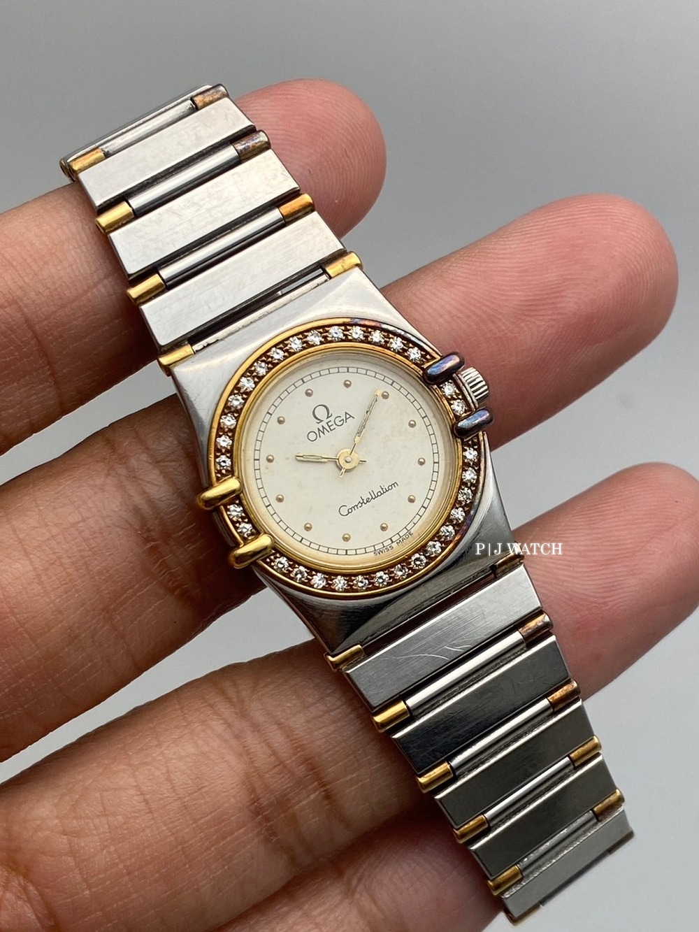 Omega Constellation Diamond Bezel Women's Watch Ref.1267.30