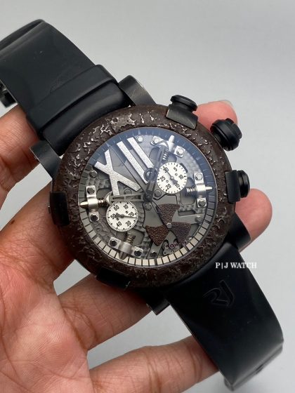 Romain Jerome Steampunk 100Th Anniversary Chronograph 50Mm Stainless Steel Men’S Watch Ref.RJ.T.CH.SP.002.02