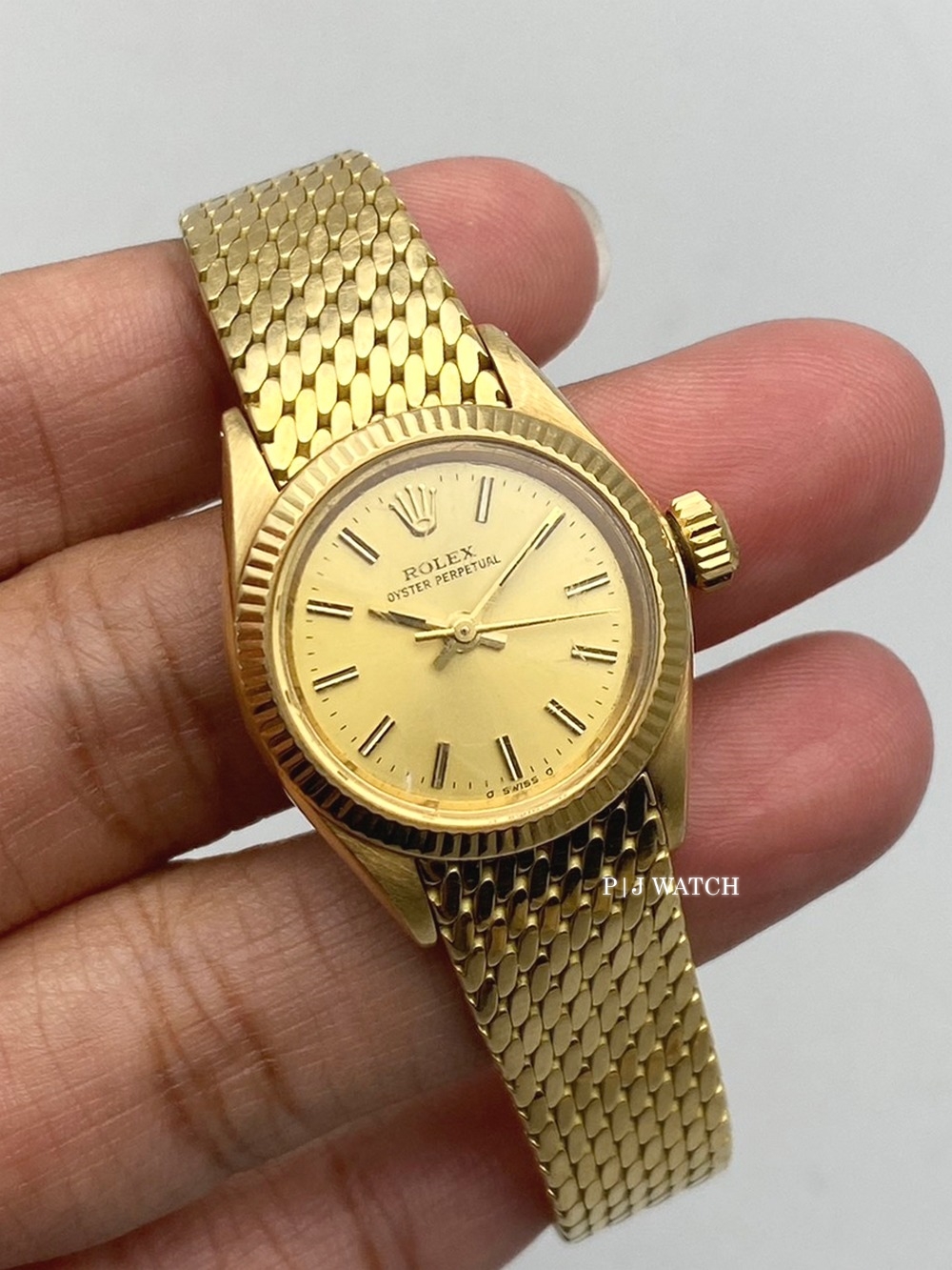 Rolex Oyster Perpetual 26mm Yellow Gold 18k Women's Watch Ref.6719