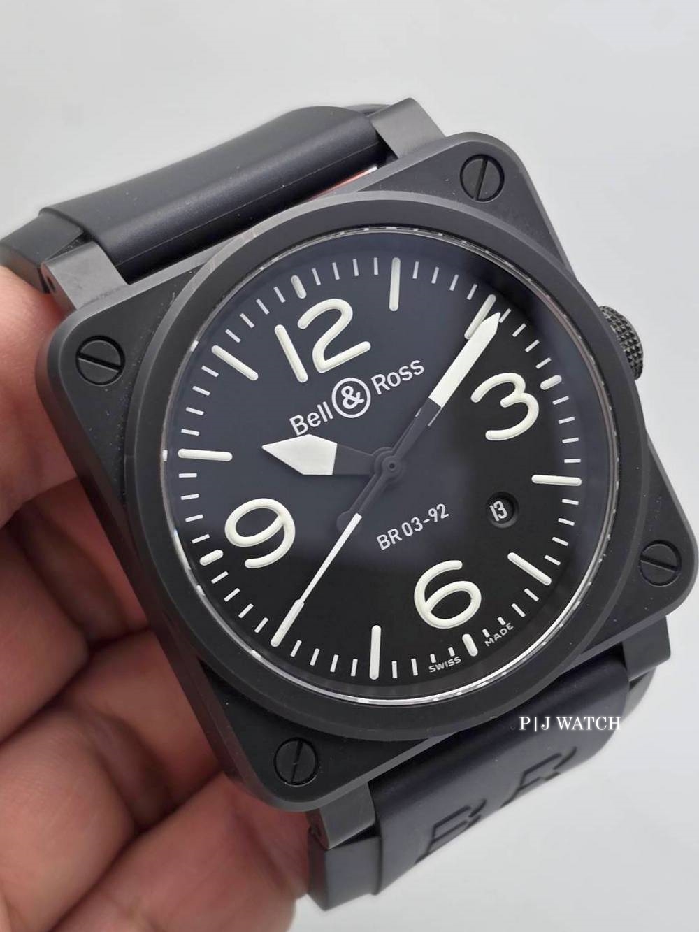 Bell & Ross Br 03-92 Ceramic Black Matte Ref.BR0392-BL-CE