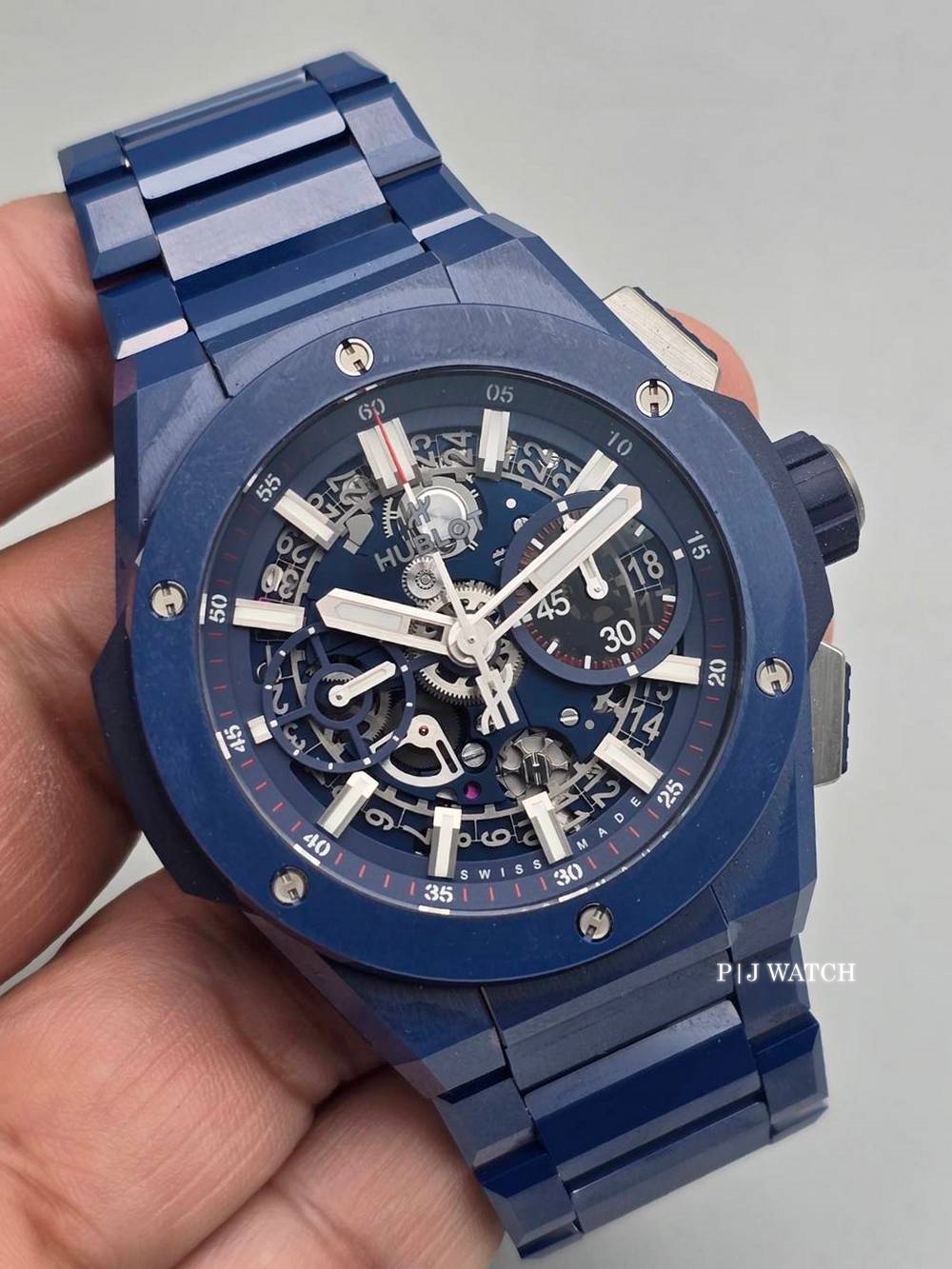 Hublot Big Bang Integral Blue Ceramic 42mm Ref.451.EX.5123.EX